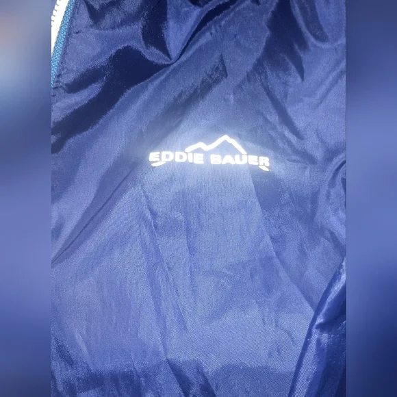 Eddie Bauer Kids Raincoat in Navy Blue - Picture 2 of 3